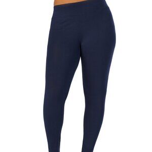 #1431 Cuddl Duds Plus Size Softwear with Stretch High-Waist Leggings